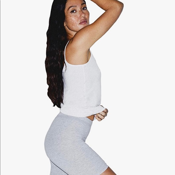 American Apparel Women's Cotton Spandex Bike Short - Picture 4 of 7